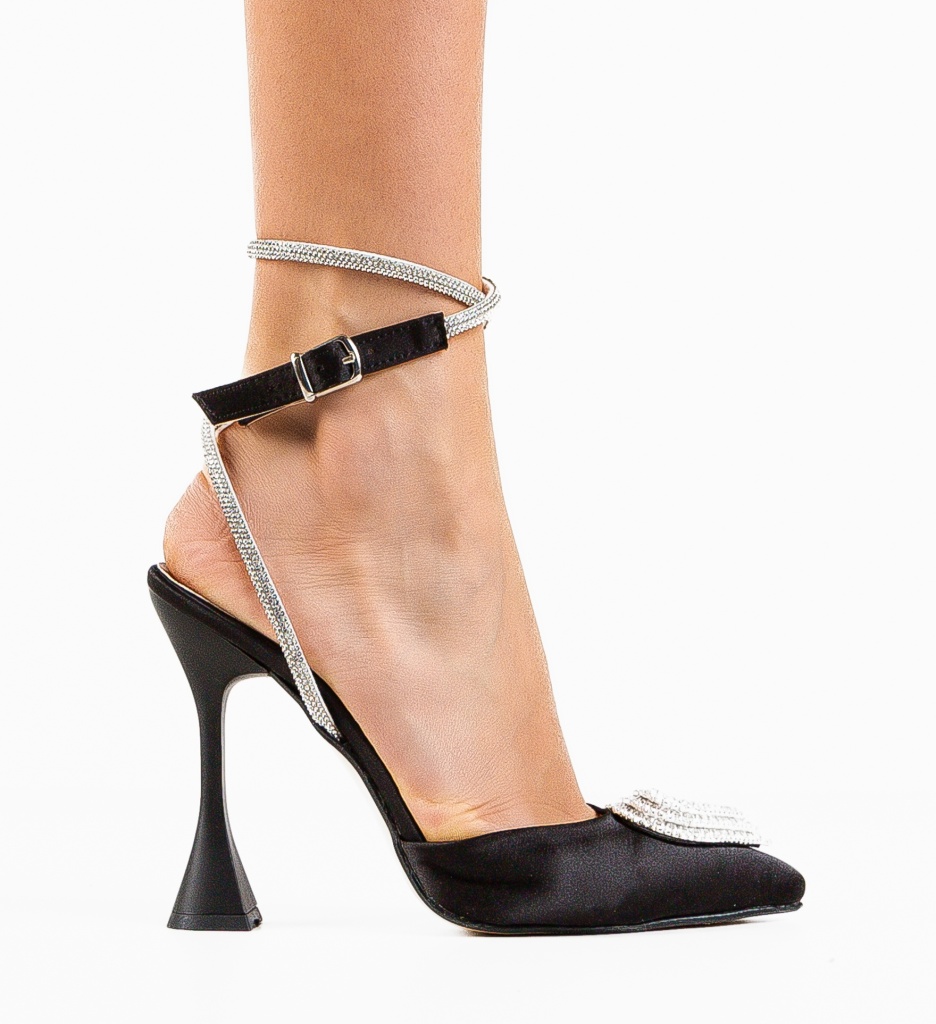 Pantofi Tabaga Negri: Stil și Eleganță Feminină - imagine 4