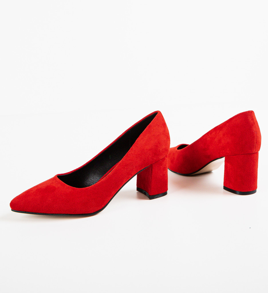 Pantofi Brook Rosii - Eleganță și Stil - imagine 7
