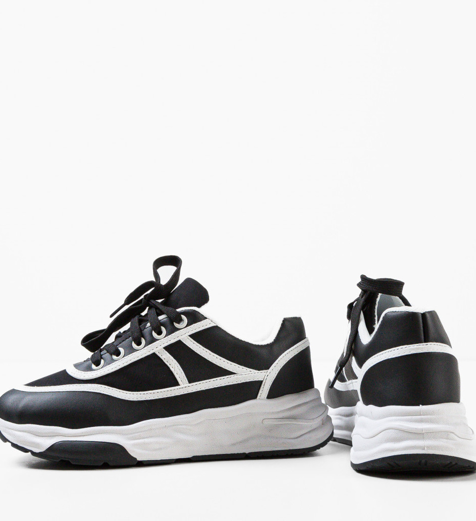 Sneakers Dama Zakaria Negri 2 - Confort si Stil - imagine 6