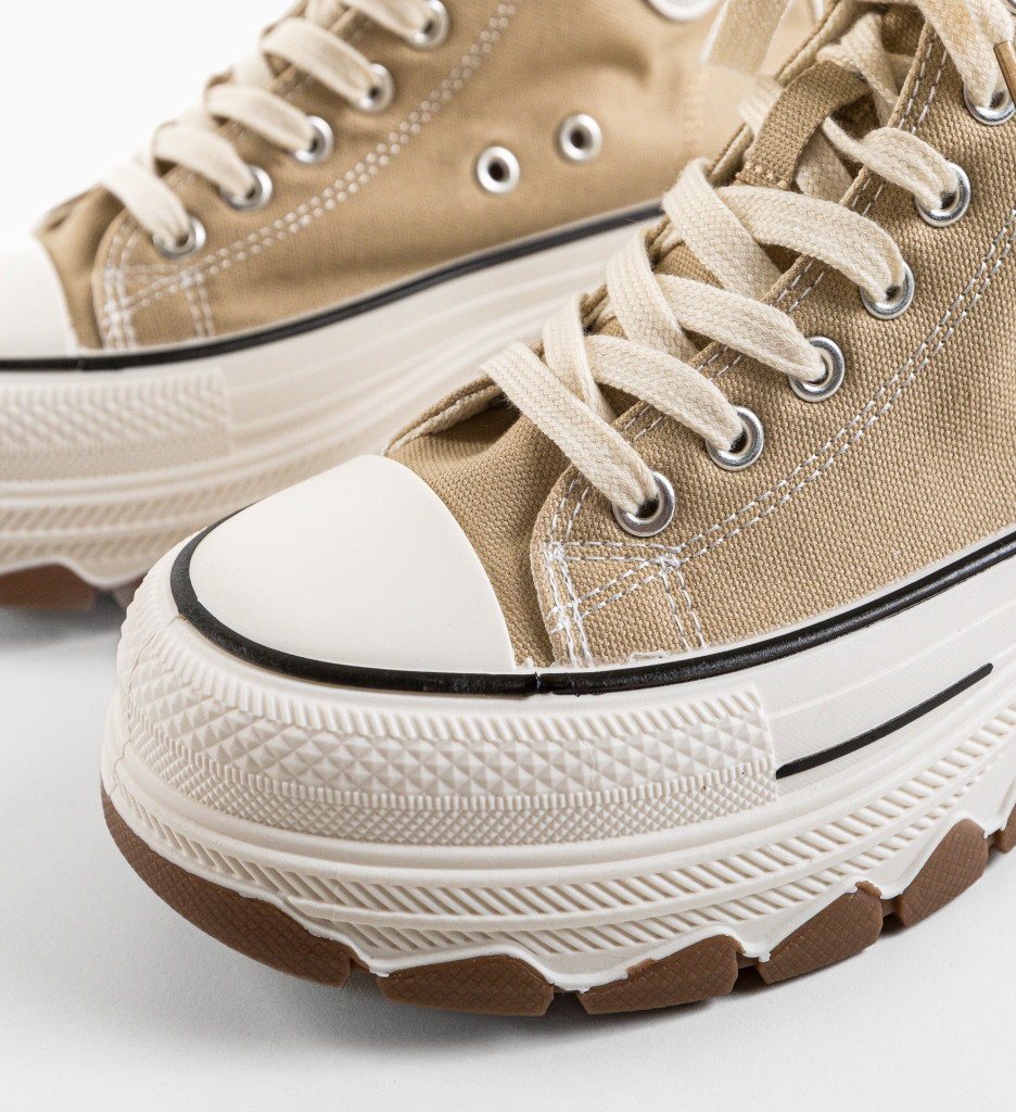 Sneakers Dama Puss Khaki - Confort Sport - imagine 7