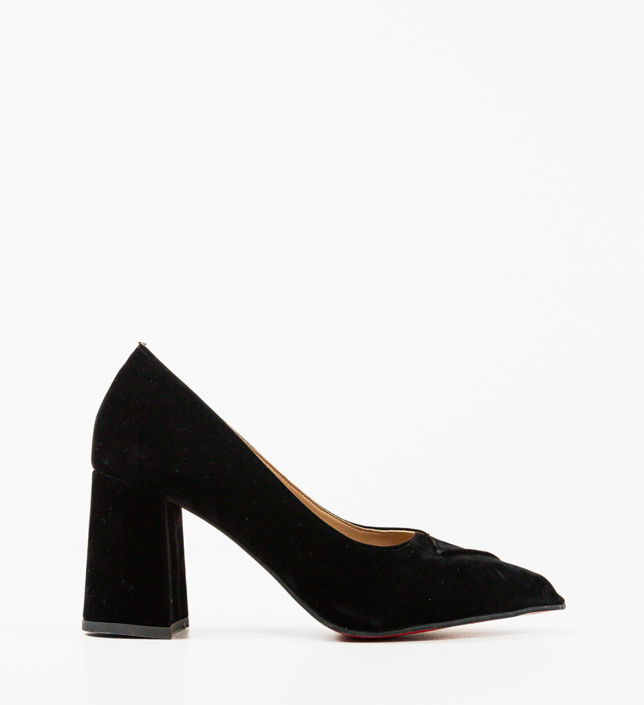 Pantofi cu Toc Jafanza Negri | Eleganță Asigurată - imagine 5
