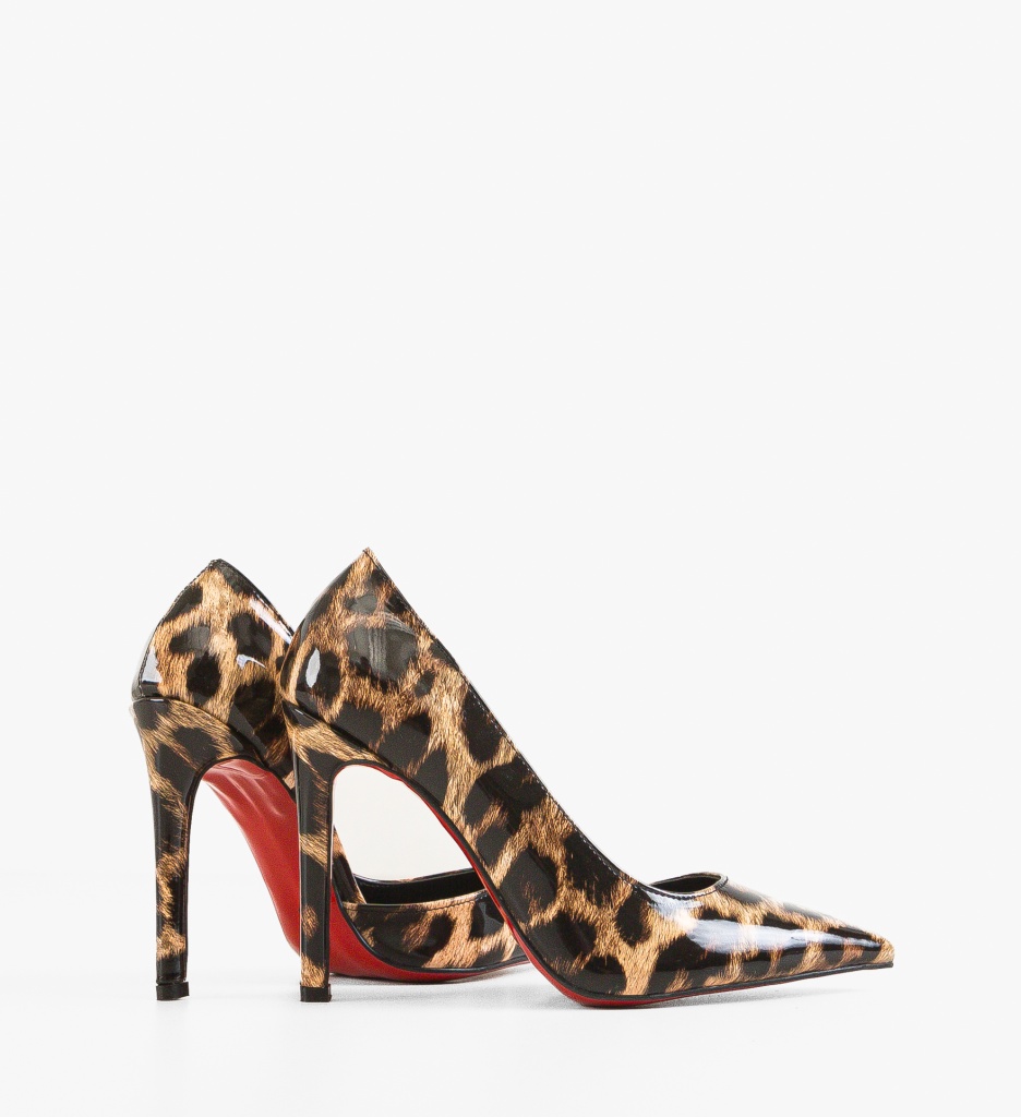 Pantofi Stiletto Trynet Print - Eleganță Maximă - imagine 4
