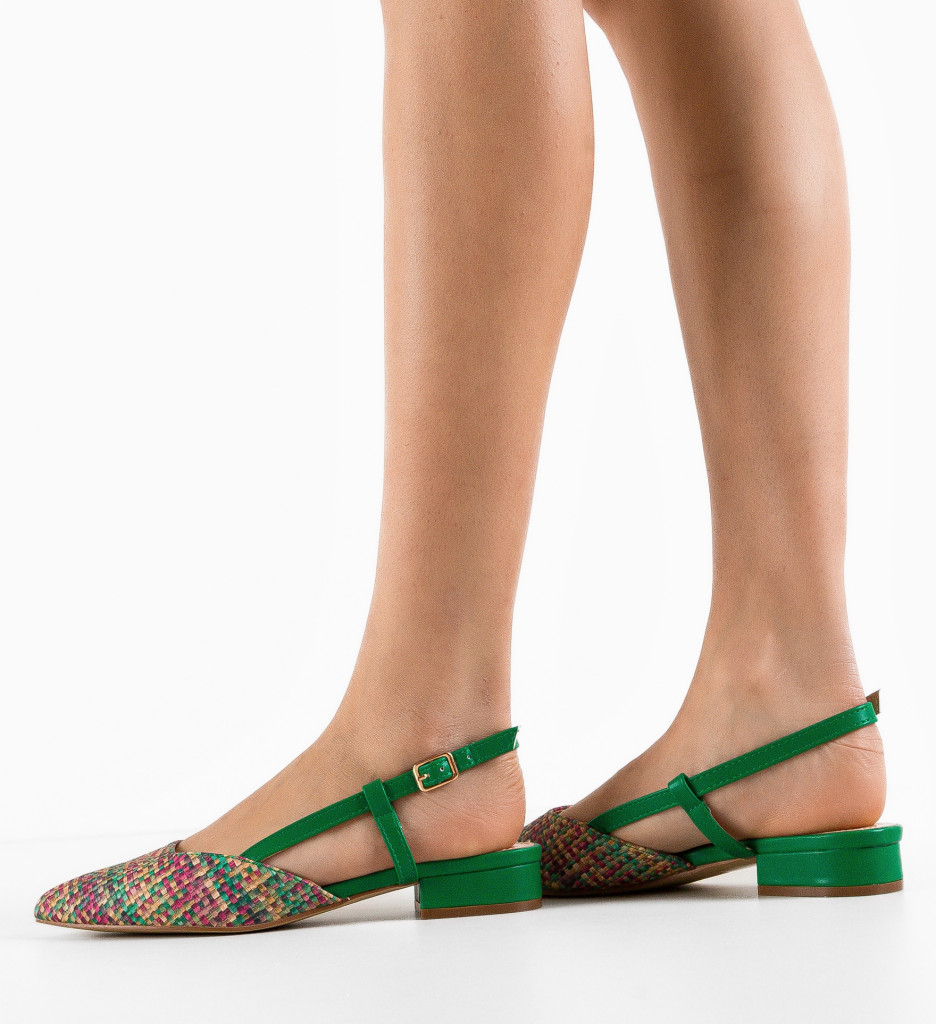 Pantofi Casual Nireh Verzi - Confort și Stil - imagine 3