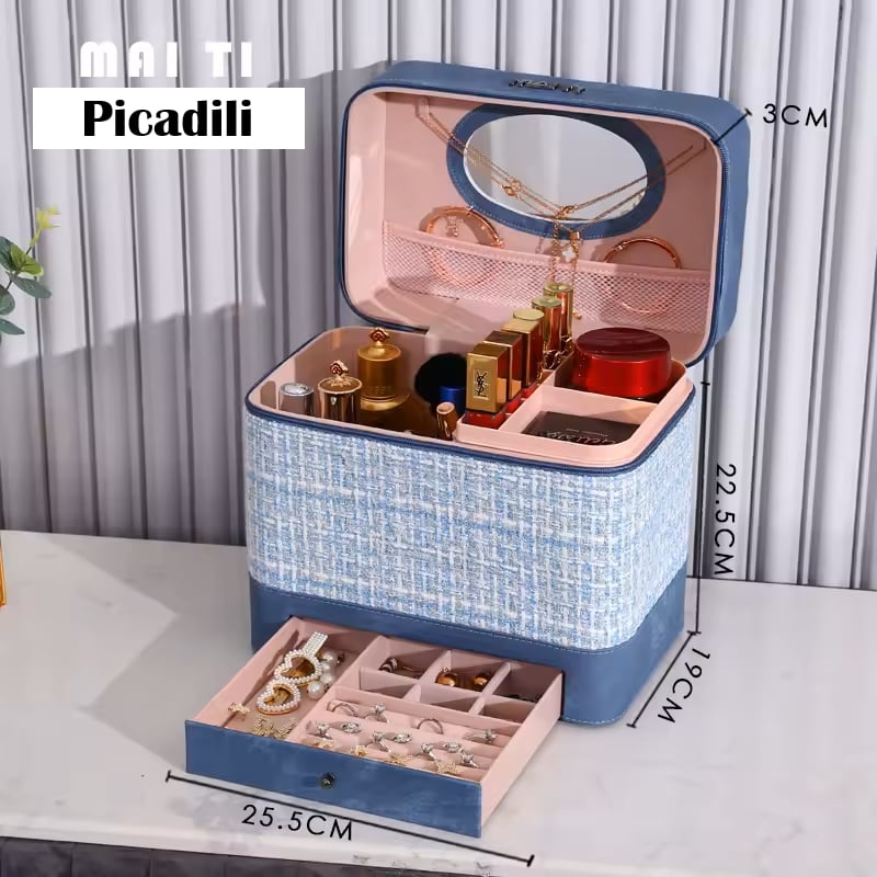 Geanta Cosmetice Delis Waverly | Organizator Elegant - imagine 2