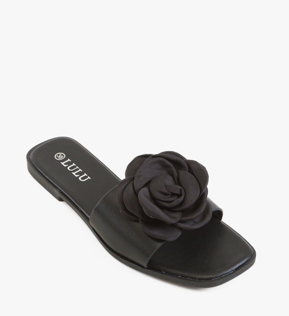 Papuci Dama Larzis Negri | Eleganță și Confort - imagine 6