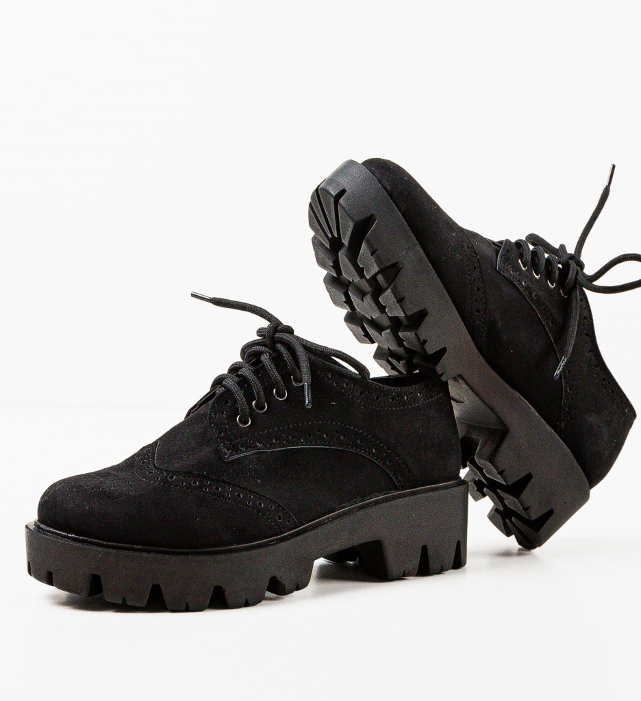 Pantofi Casual Gomine Negri - Confort și Stil - imagine 7