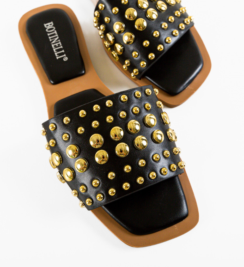 Papuci Pointy Negri | Eleganță și Confort - imagine 8