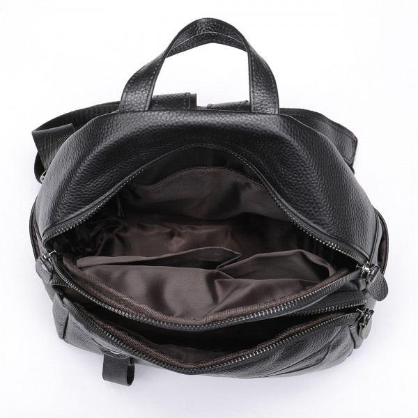 Rucsac Dama Piele Naturala Pfy Nylay GT1521 - imagine 5