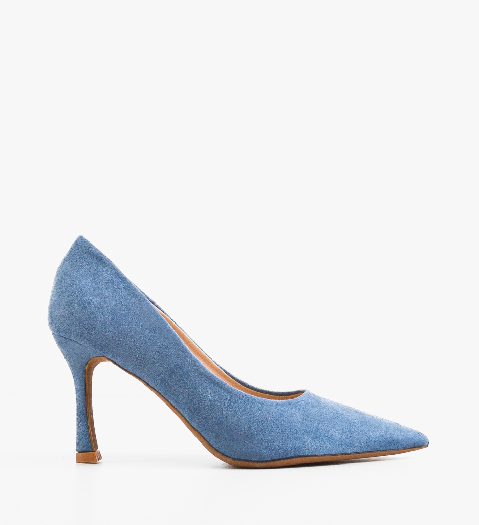 Pantofi Dama Babs Albastri Eleganți - imagine 6