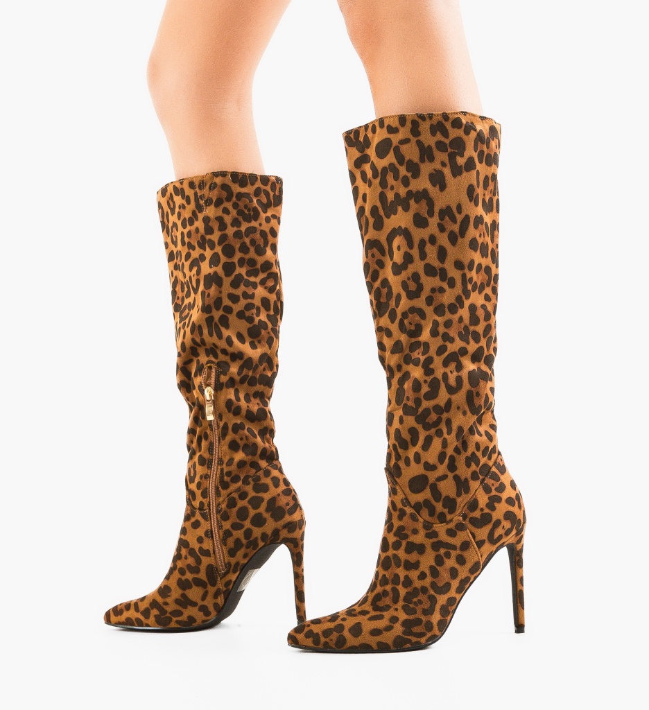 Cizme Dama Hildre Animal Print | Stil Modern - imagine 4
