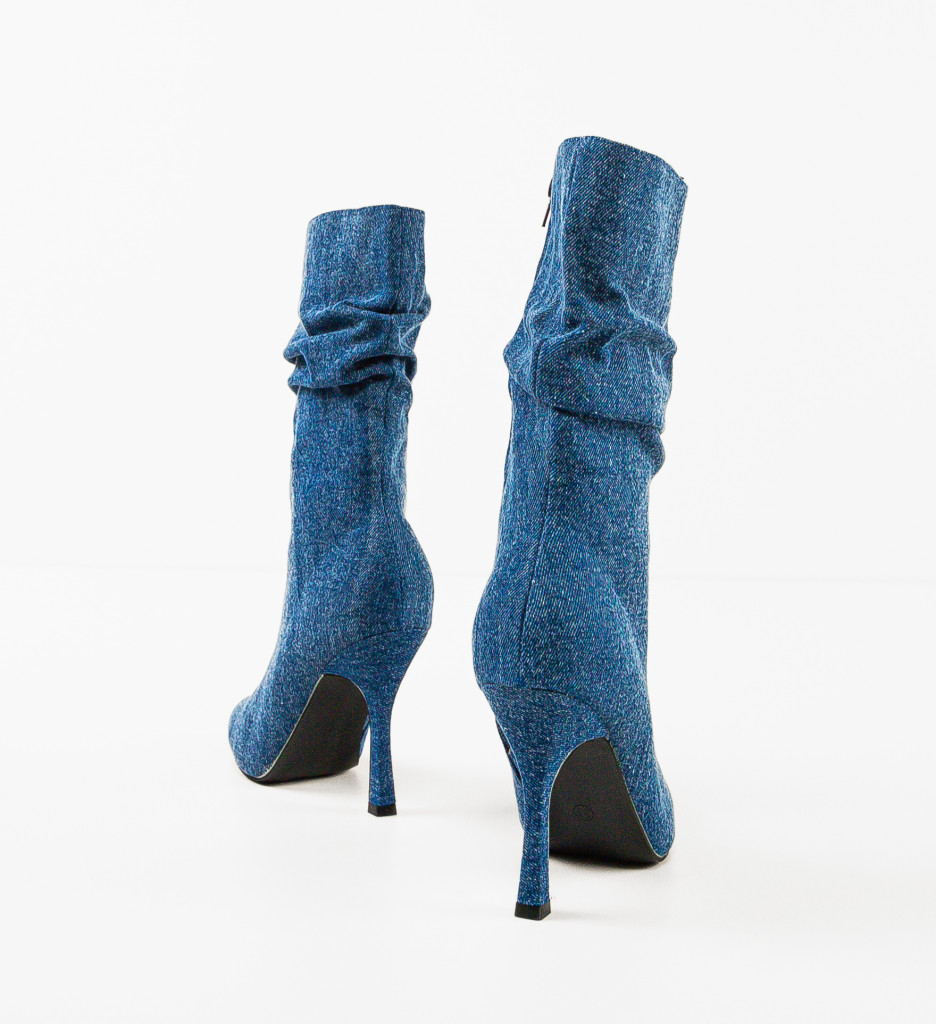 Botine Dama Albastre - Eleganță și Confort - imagine 7