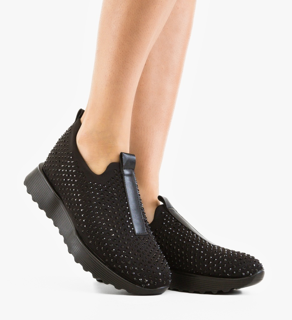 Pantofi Casual Reggie Negri 2 - Confort și Stil - imagine 2
