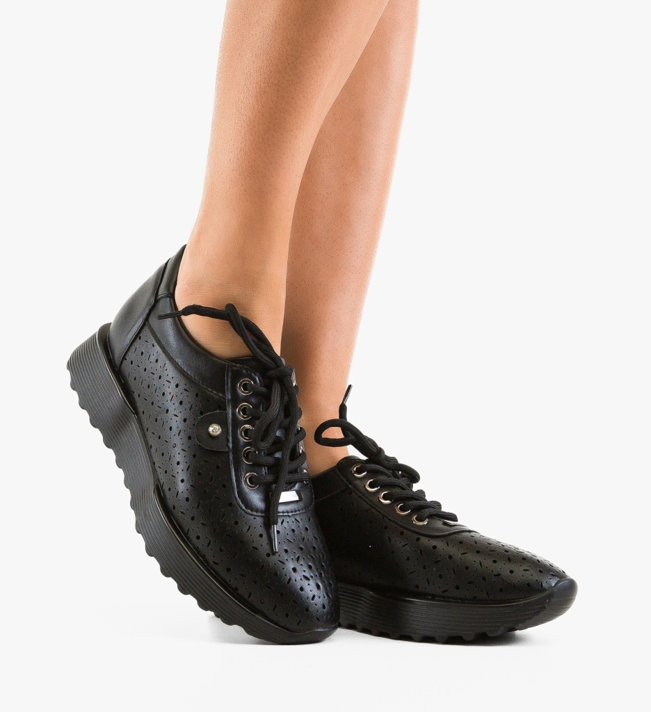 Sneakers Dama Lammer Negri – Confort Stilat