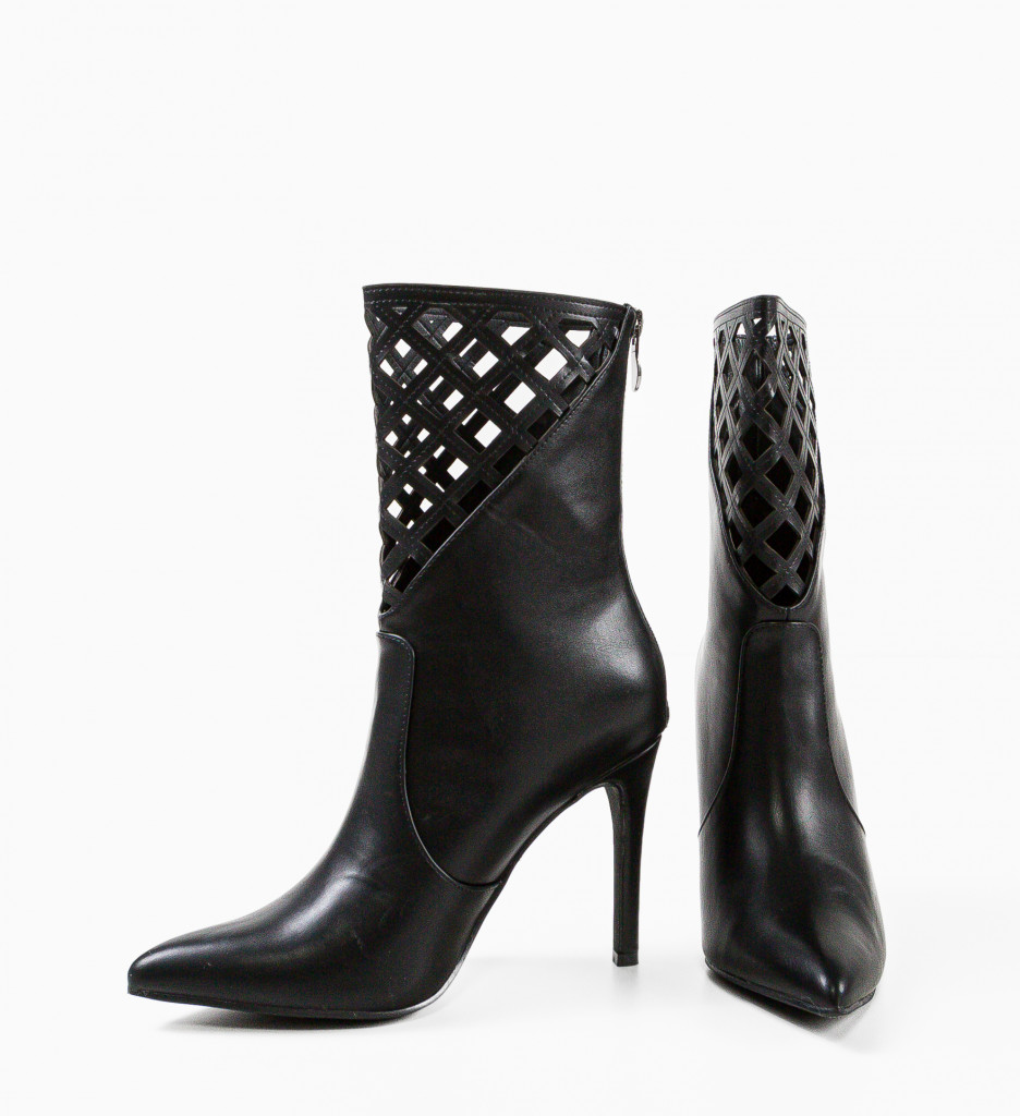 Botine Todd Negre | Eleganță și Confort - imagine 5