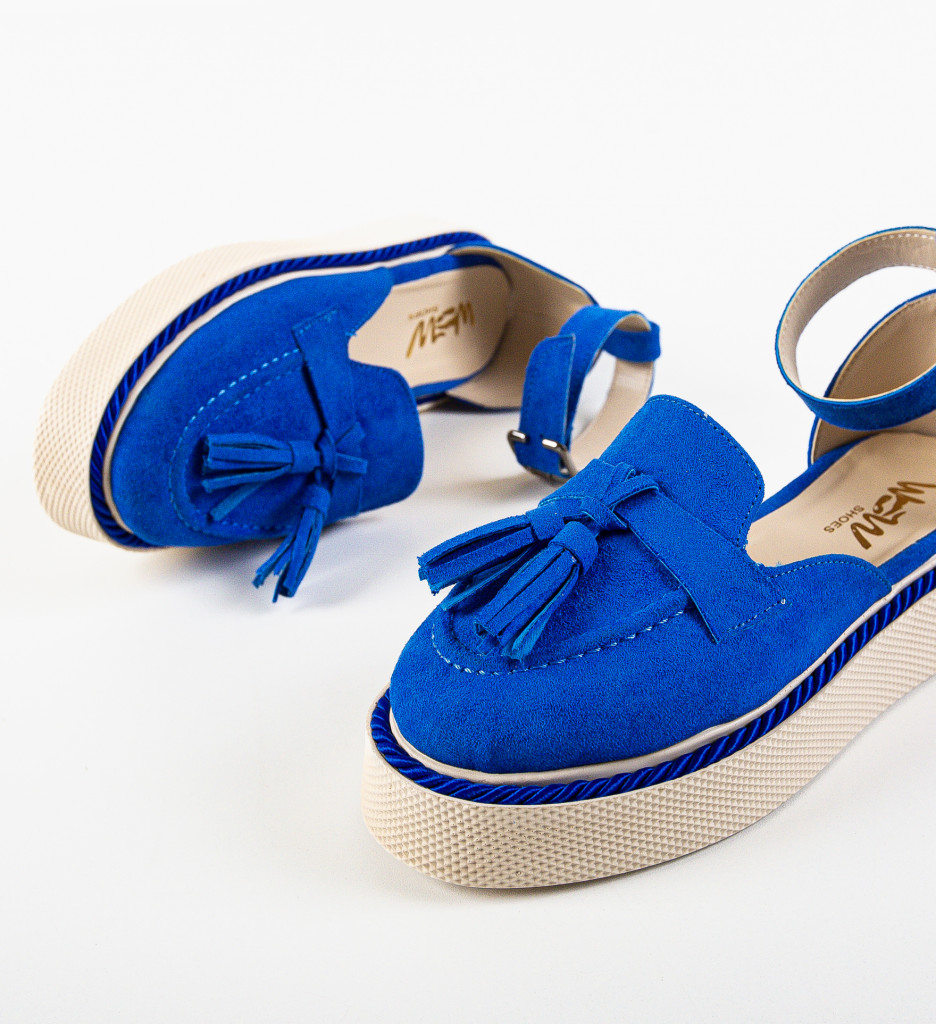 Pantofi Casual Kalin Albastri | Confort și Stil - imagine 8