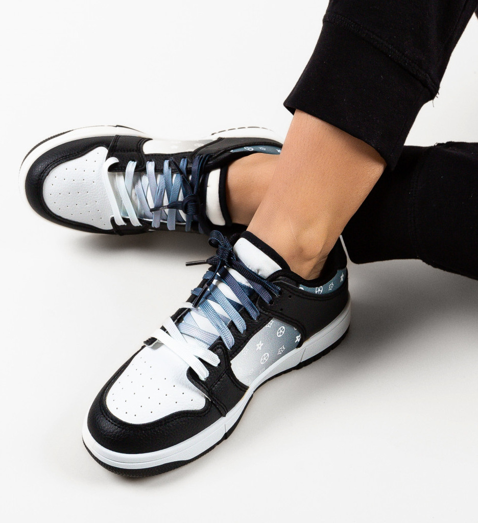 Sneakers Dama Kobe Negri - Confort și Stil
