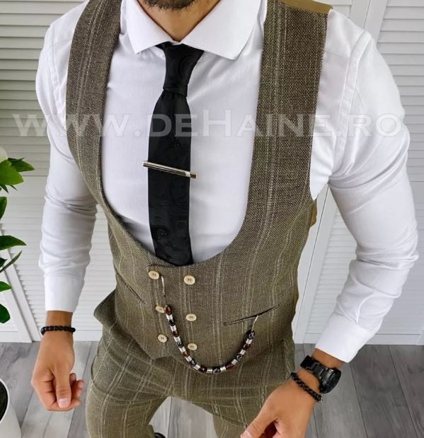 Vesta Barbati Slim Fit Eleganta