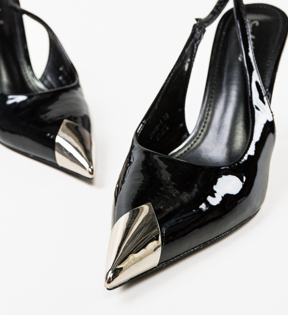 Pantofi Eleganti Yannick Negri cu Toc - imagine 6