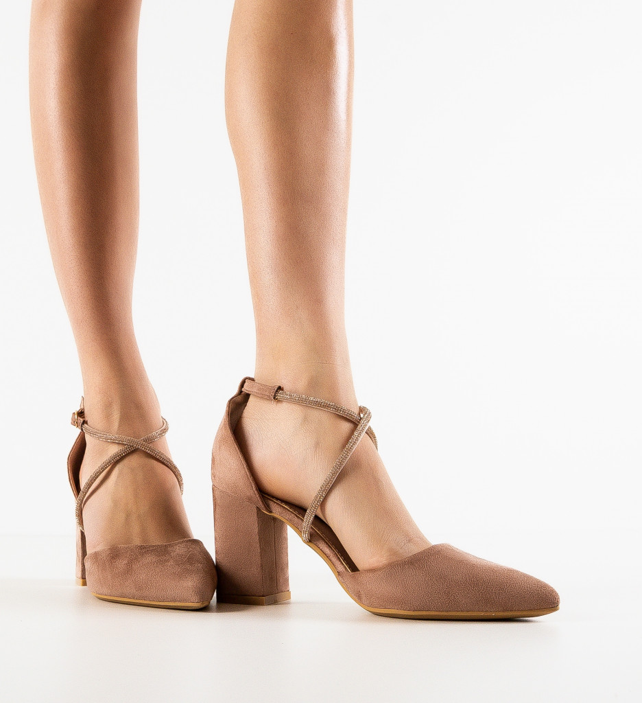 Pantofi Yunu Nude - Eleganță și confort - imagine 2