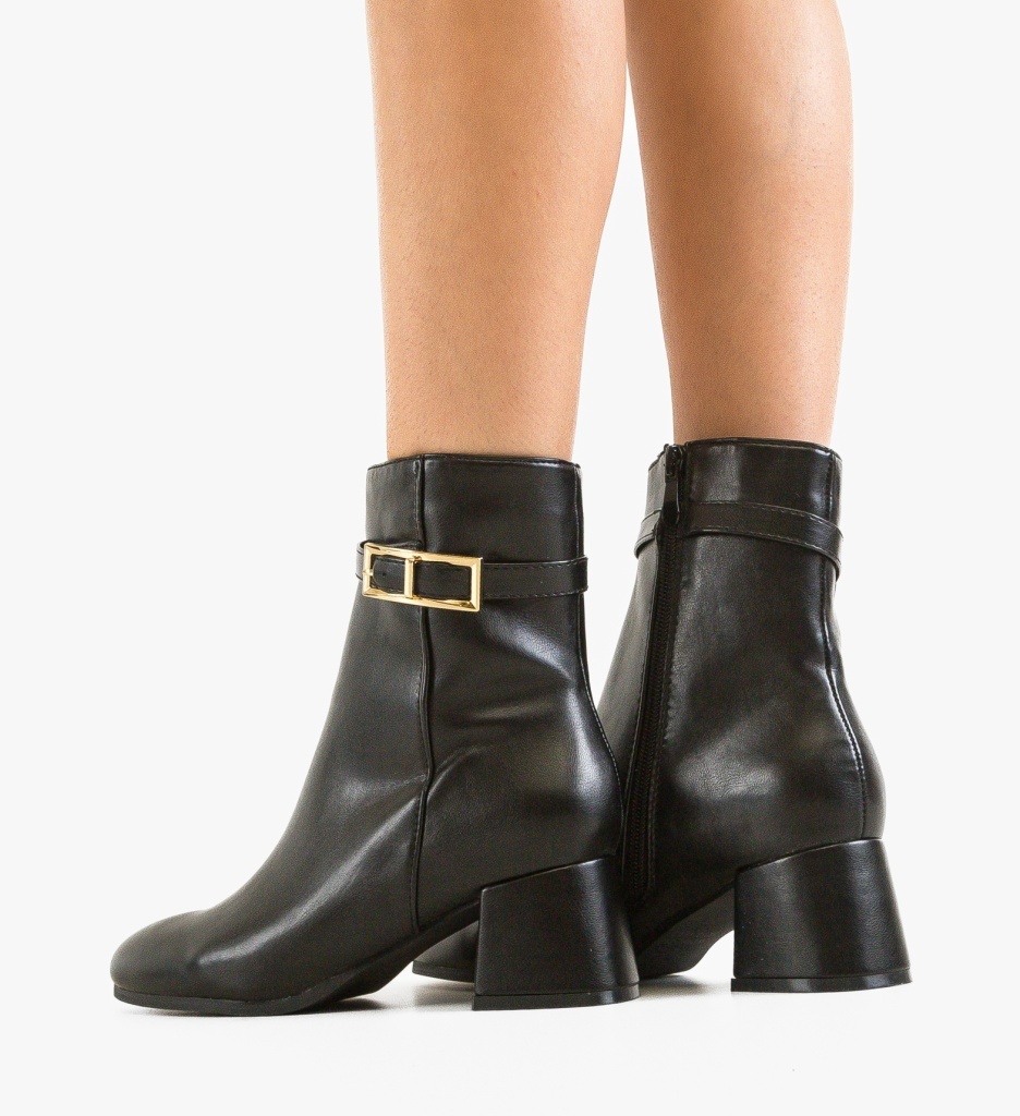 Botine Elliott Negre | Eleganță și Confort - imagine 6