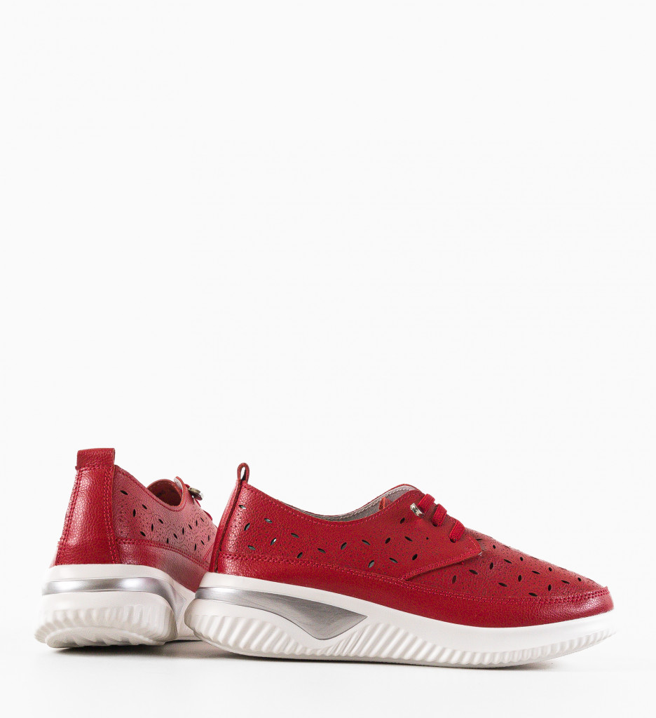 Pantofi Casual Balaj Rosii - Stil și Confort Zilnic - imagine 5