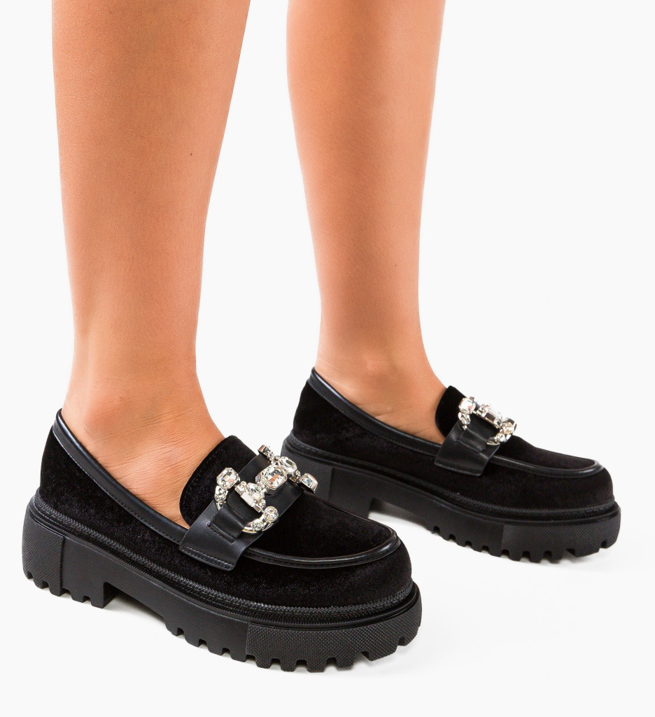 Pantofi Casual Adkins Negri | Confort și Stil - imagine 2