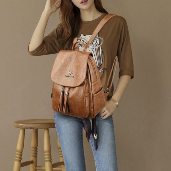 Rucsac dama Amanda GT556, model maro, Bailini - imagine 2