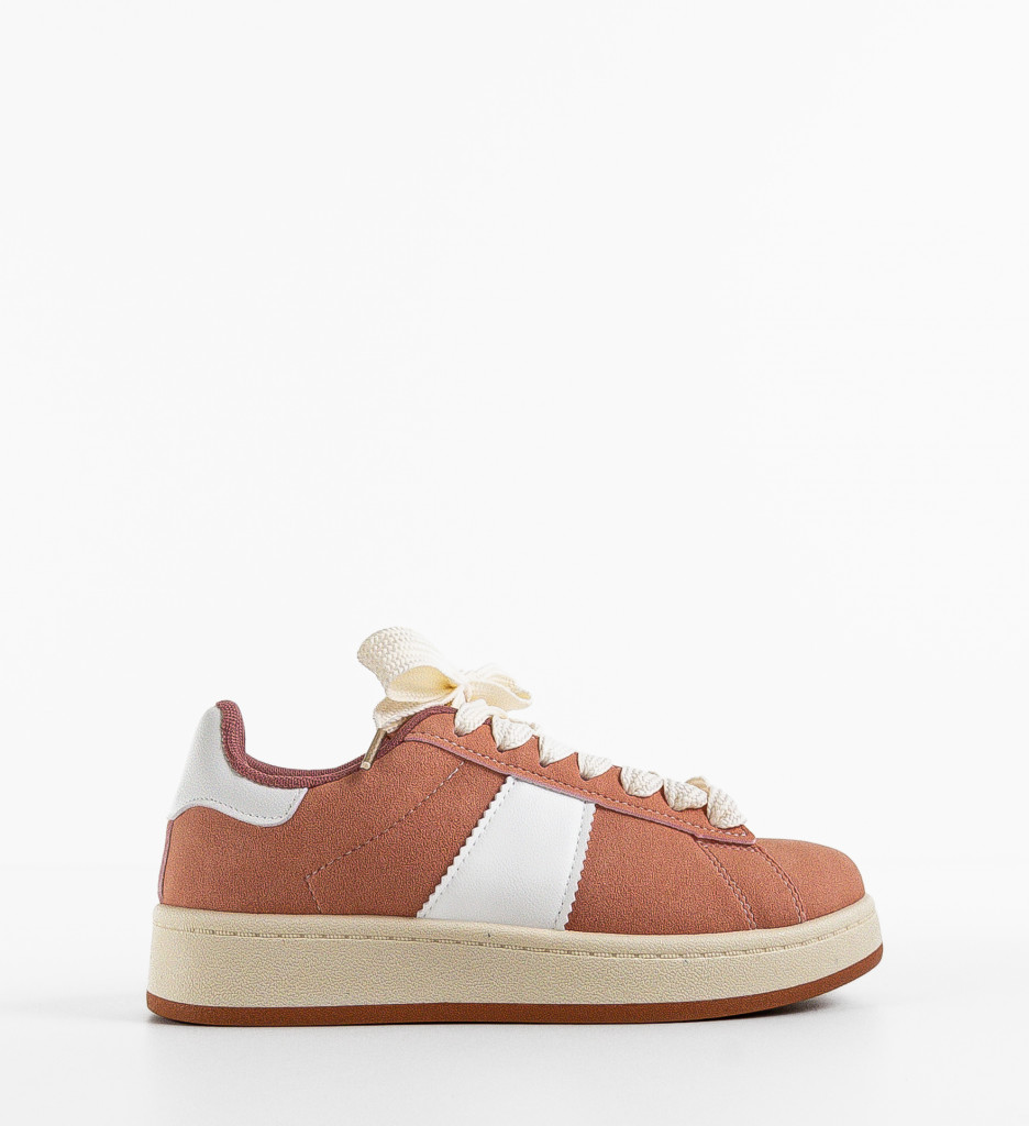 Sneakers Dama Kionba Roz - Confort Sport - imagine 4