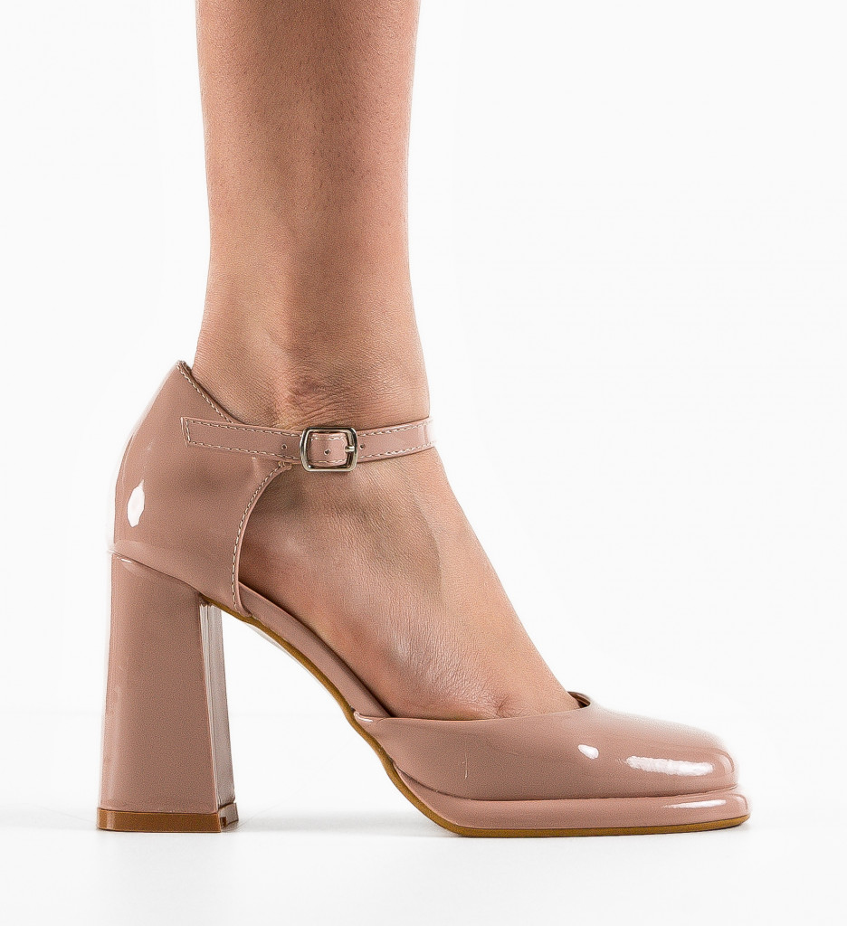 Pantofi Cain Nude | Eleganță și Versatilitate - imagine 5