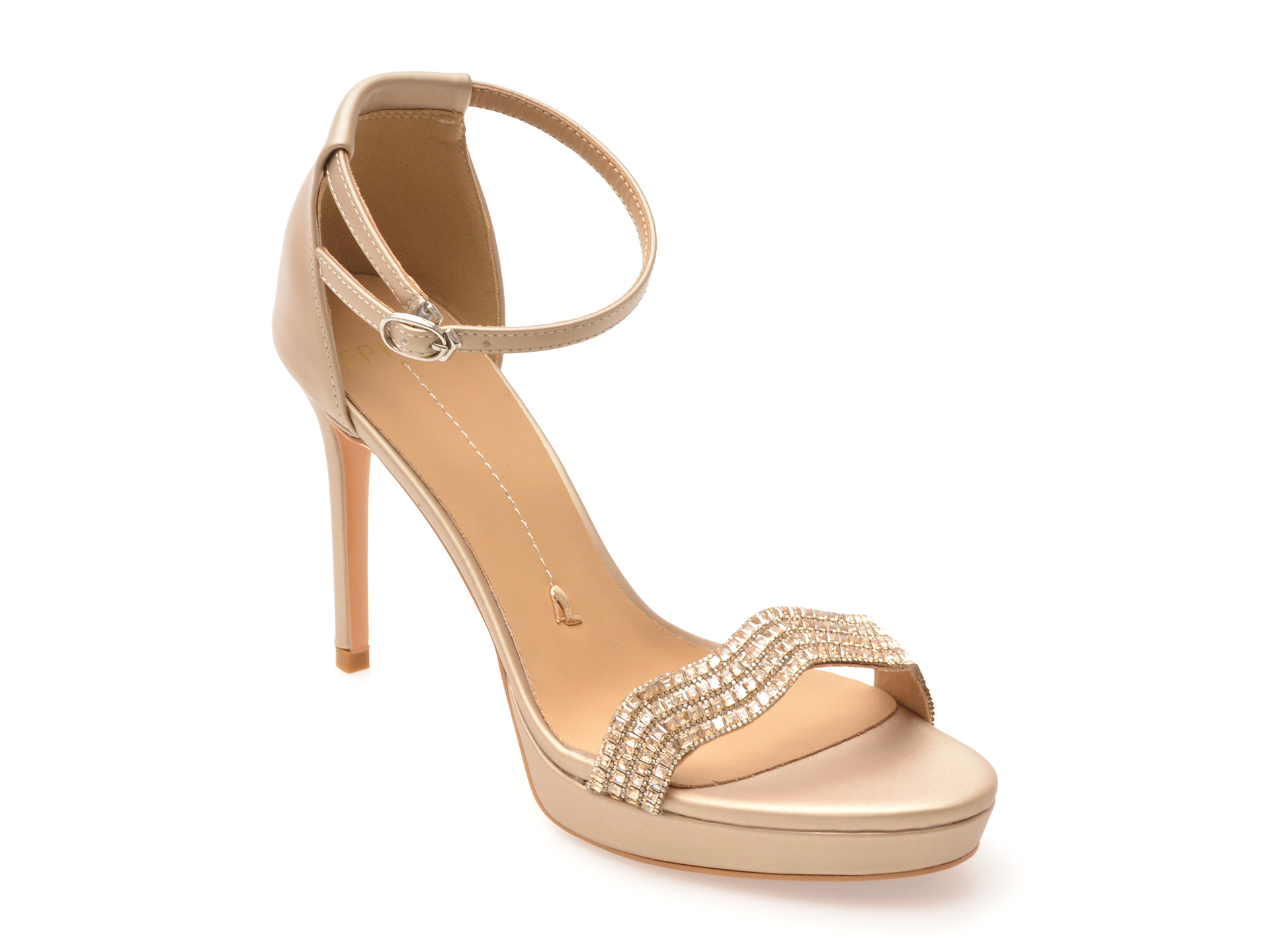 Sandale Elegante EPICA Aurii - Stil și Rafinament