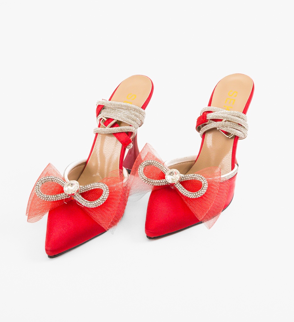 Pantofi Dama Rosii Devarus | Eleganță Asigurată - imagine 3
