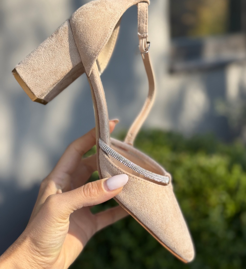 Pantofi Kasya Bej | Eleganță și Stil - imagine 2