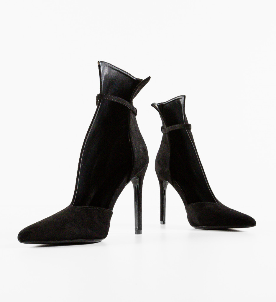 Botine Lochla Negre - Eleganță la fiecare pas - imagine 8
