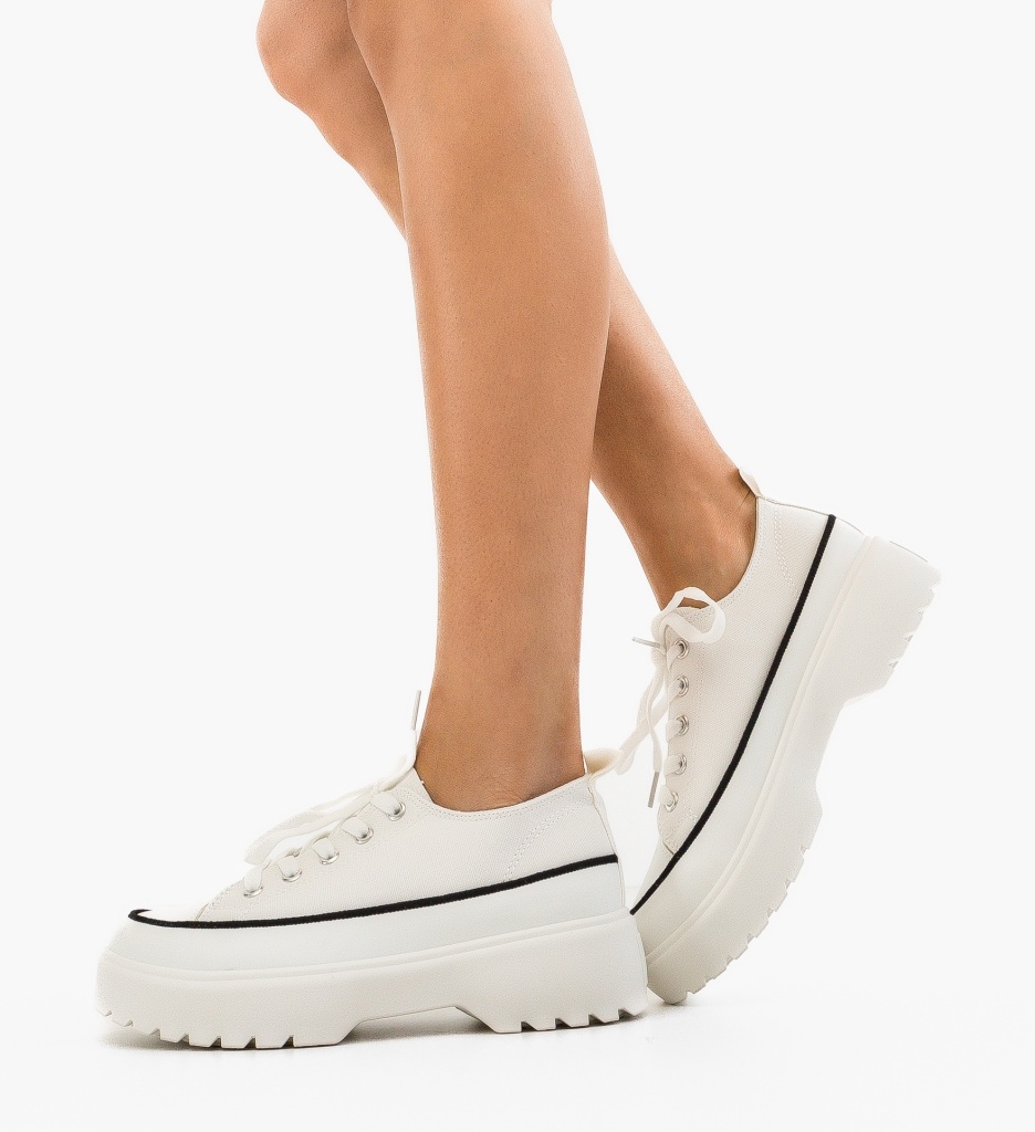 Pantofi Sport Lin Albi | Confort și Stil - imagine 6