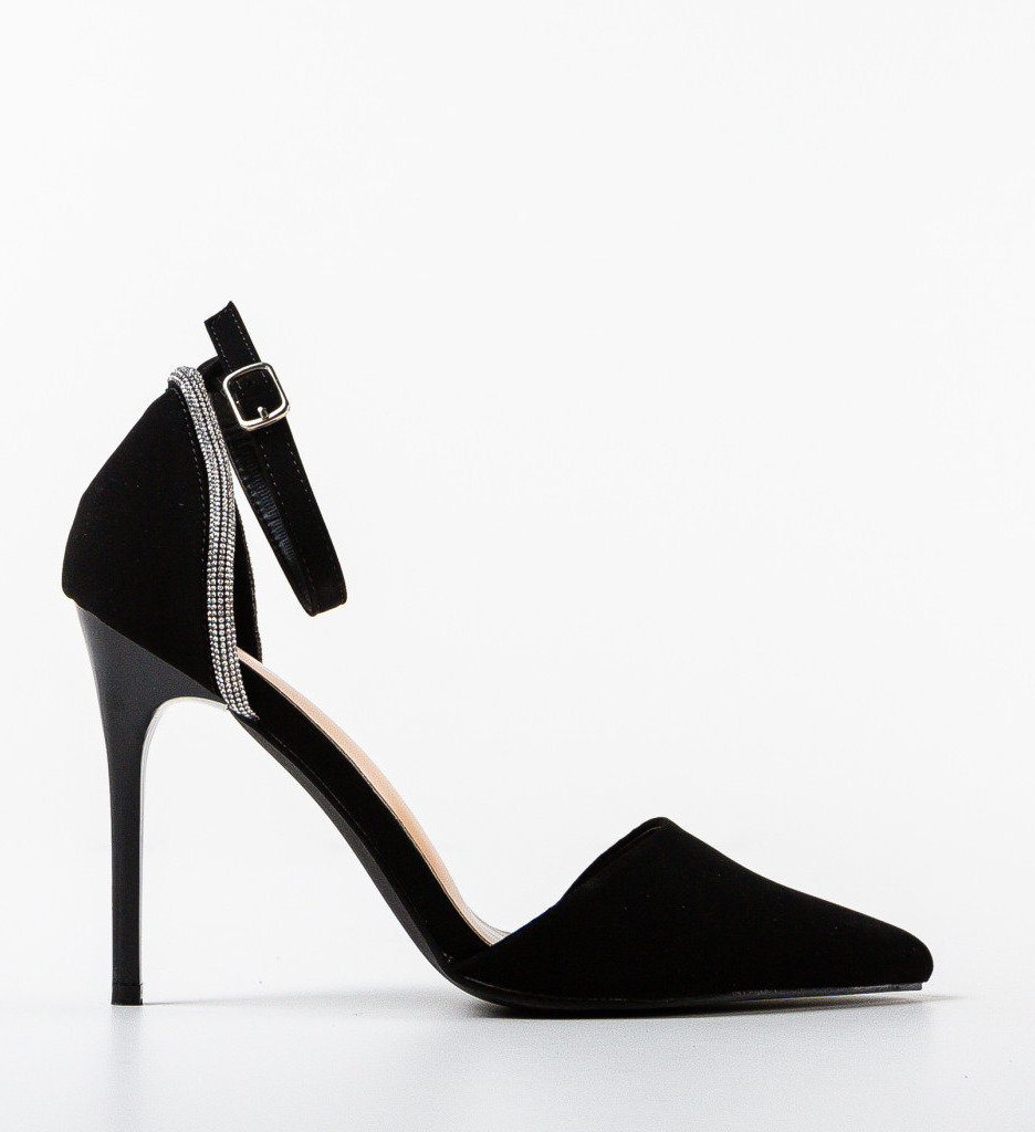 Pantofi cu Toc Orden Negri - Eleganță și Stil - imagine 5