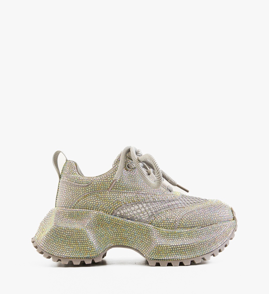 Sneakers Dama Gyfa Gri - Confort și Stil - imagine 6