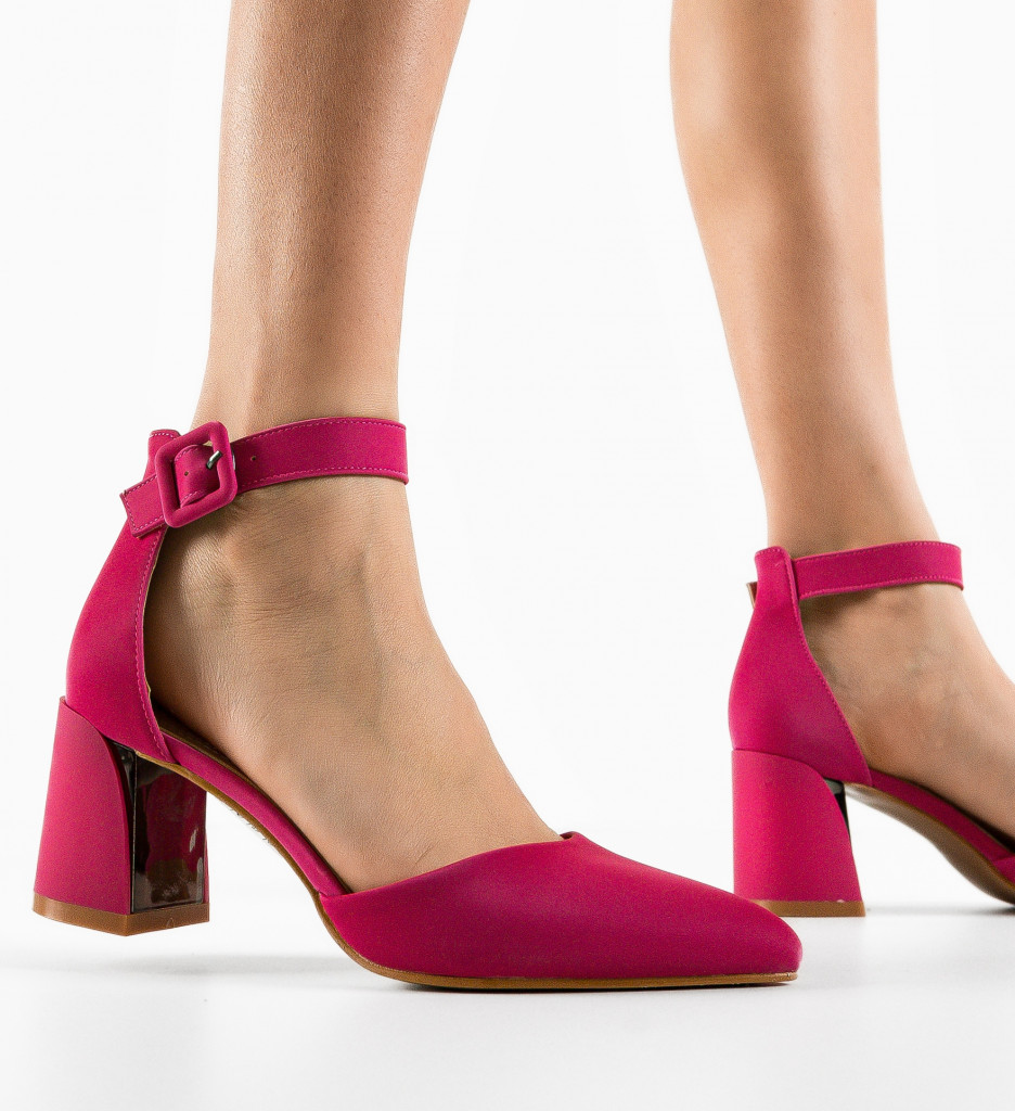 Pantofi Vandre Fuchsia - Eleganță și Stil - imagine 3