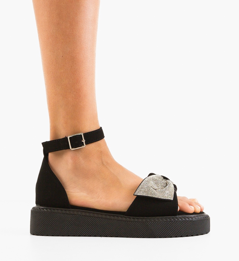 Sandale Dama Elegante Garyta Negre - imagine 6