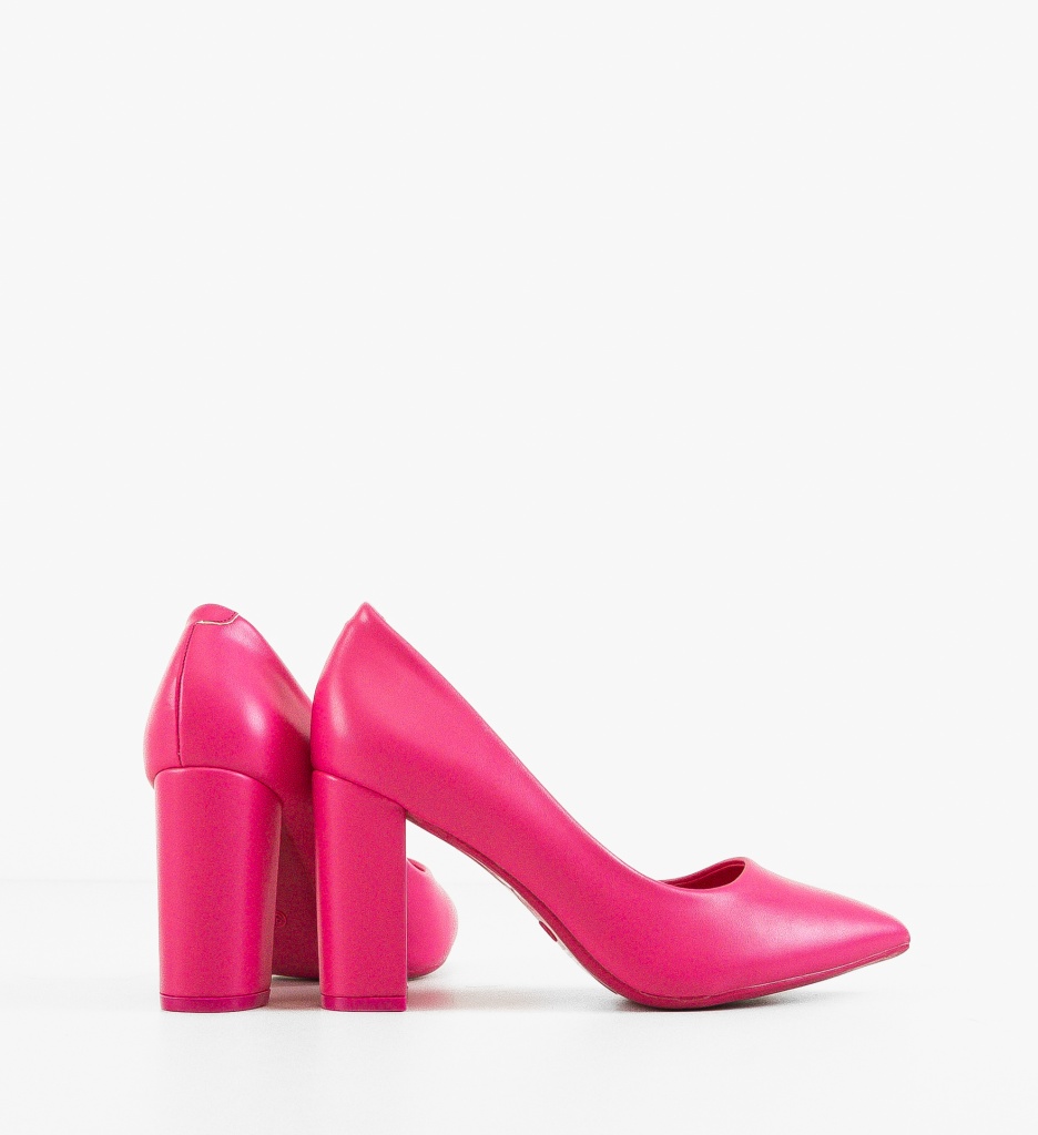 Pantofi Dama Yang Fuchsia | Eleganță Remarcabilă - imagine 4