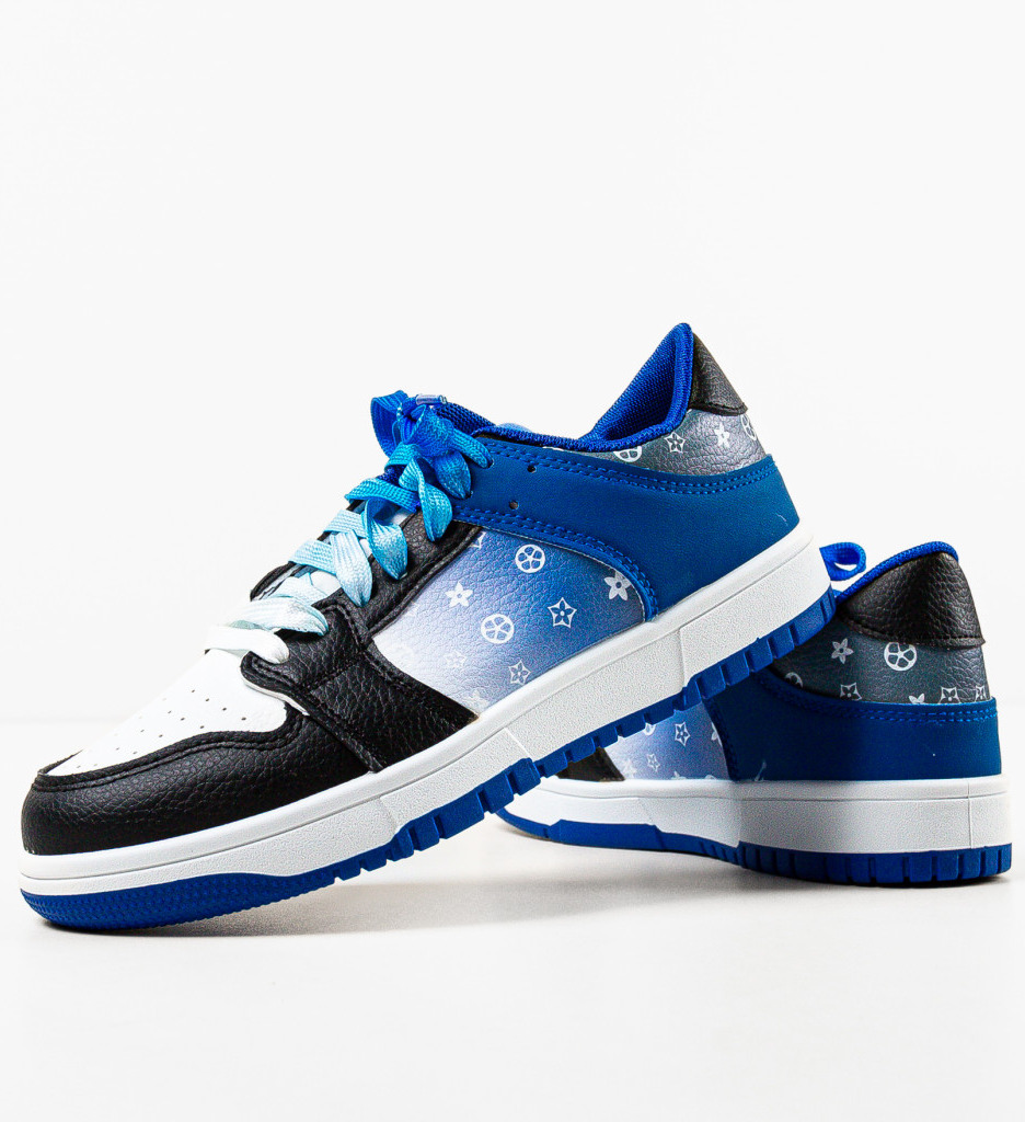 Sneakers Kobe Albastri Dama - Confort Sport - imagine 6