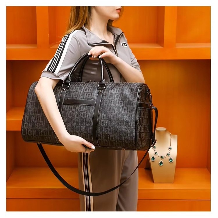 Geanta Calatorie Delis Unisex, Piele Ecologica - imagine 4