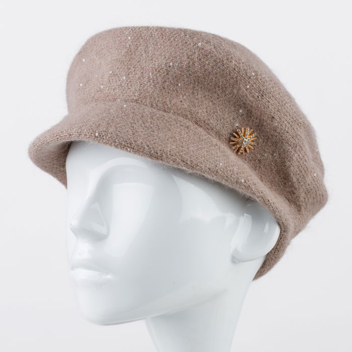 Bereta Bej Paiete Shopika | Eleganță Stilată