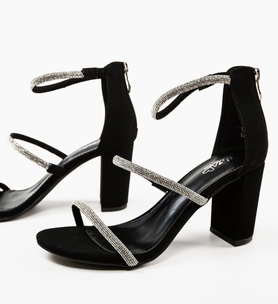 Sandale Delhi Negre - Eleganță și Stil pentru Orice Ocazie - imagine 5
