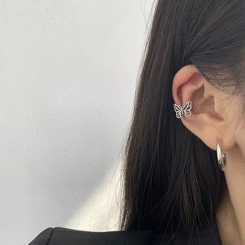 Delis Ear Cuffs Fluture Argint 925 - imagine 4