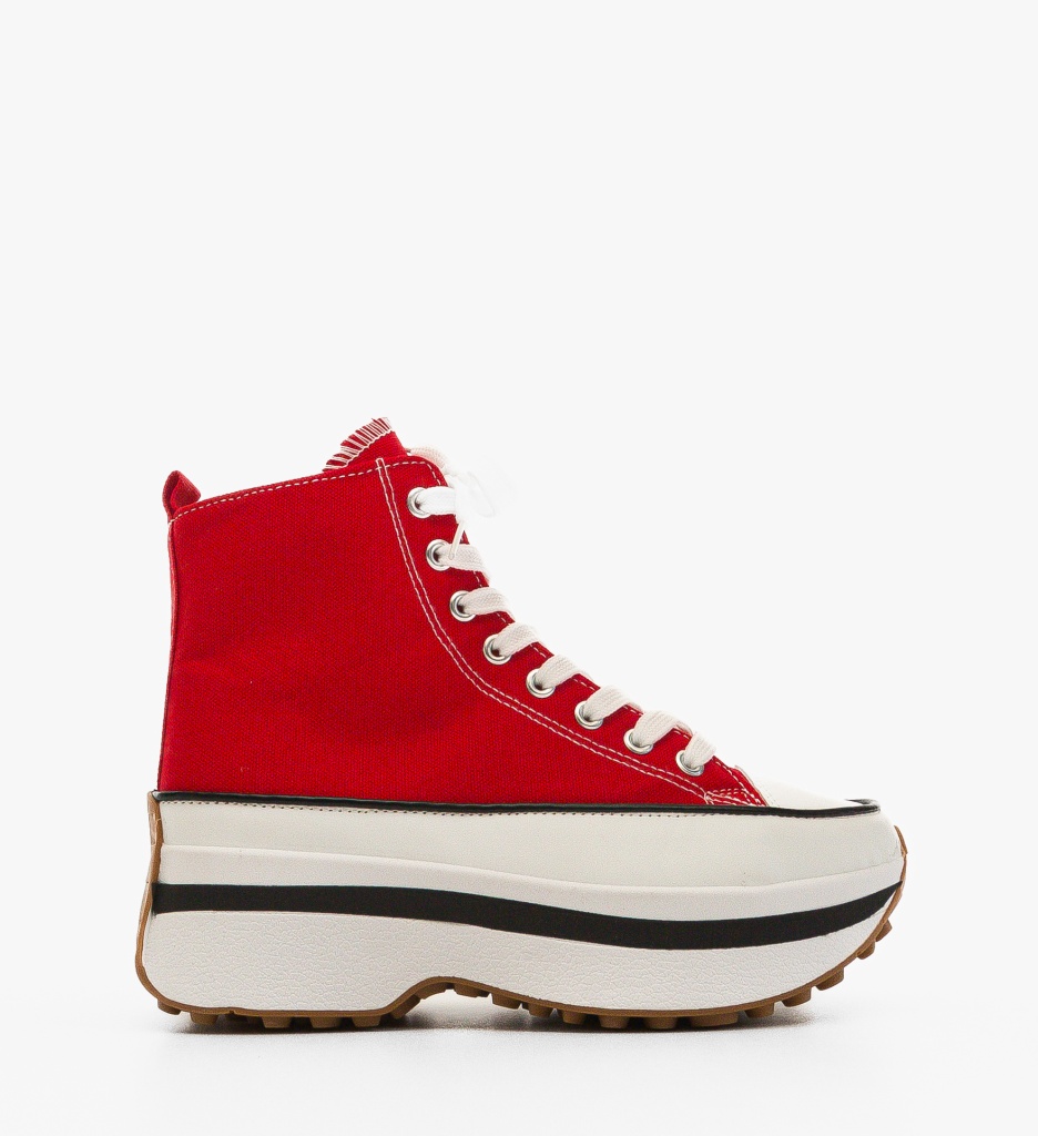 Pantofi Sport Katheri Rosii - Confort si Stil - imagine 3