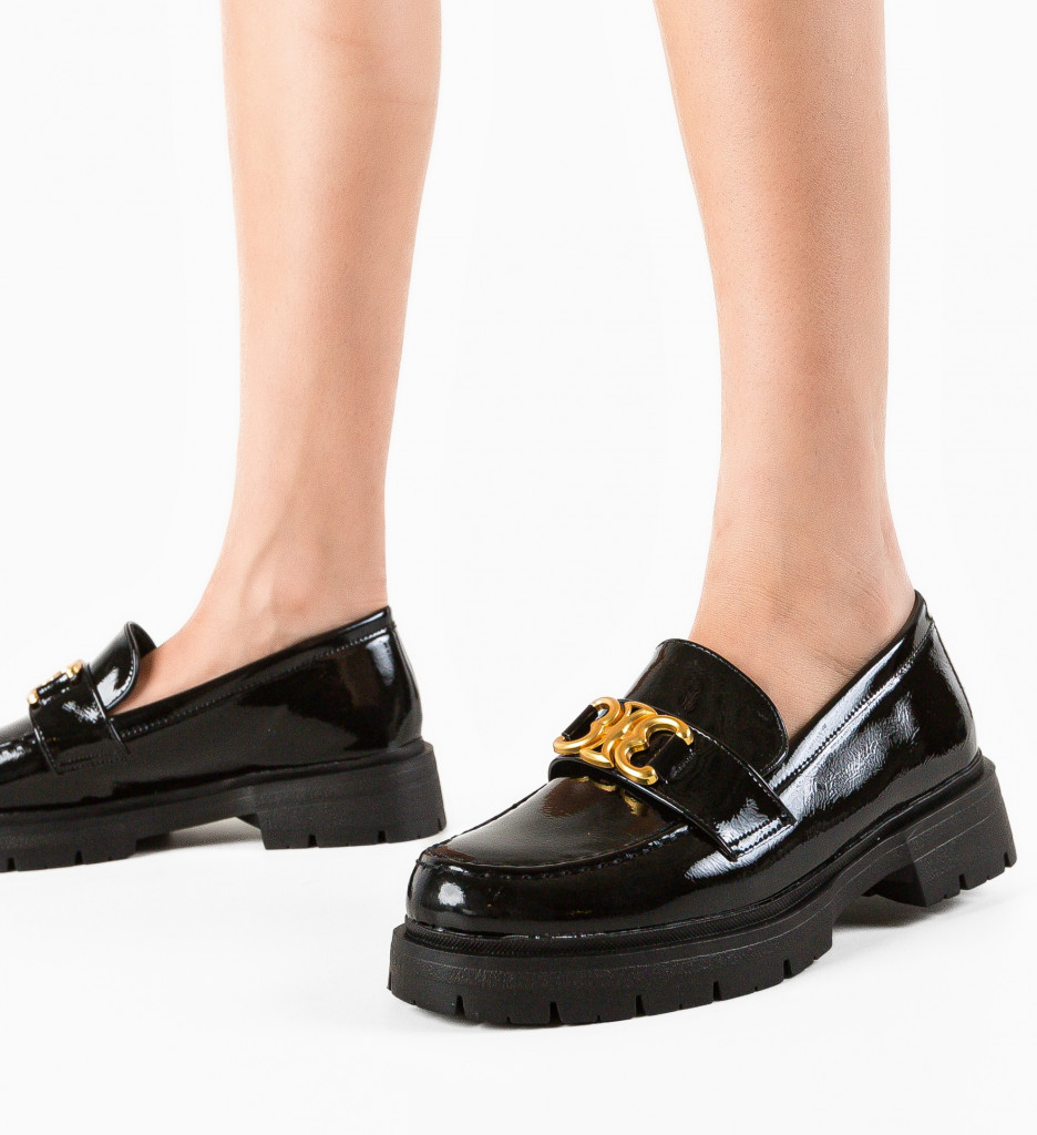 Pantofi Casual Dama Murray Negri | Confort și Stil - imagine 5