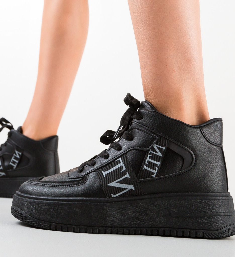 Sneakers Velton Dama Negri | Confort Urban