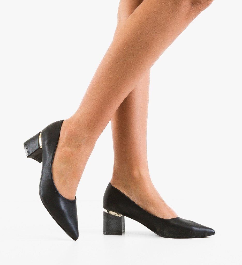 Pantofi Dama Helen Negri Eleganți