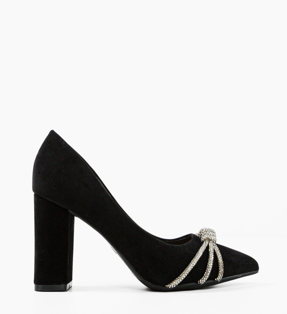 Pantofi Baylor Negri Eleganți - imagine 4