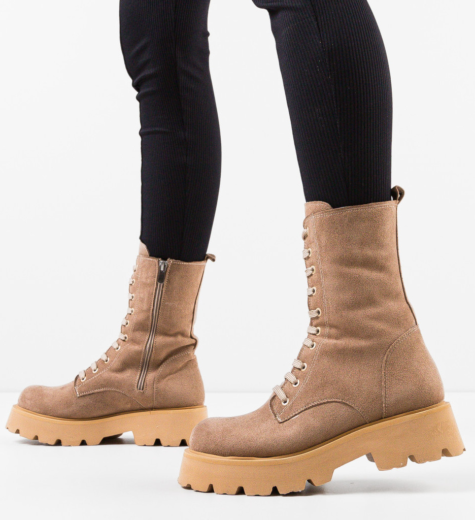 Ghete Dama Darke Bej | Stil & Confort